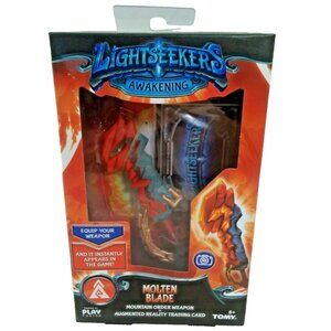 TOMY Lightseekers Awakening Weapon Pack and AR Trading Card  Molton Blade
